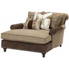 Luxury Leather & Upholstered Furniture Double chair chaise 2232