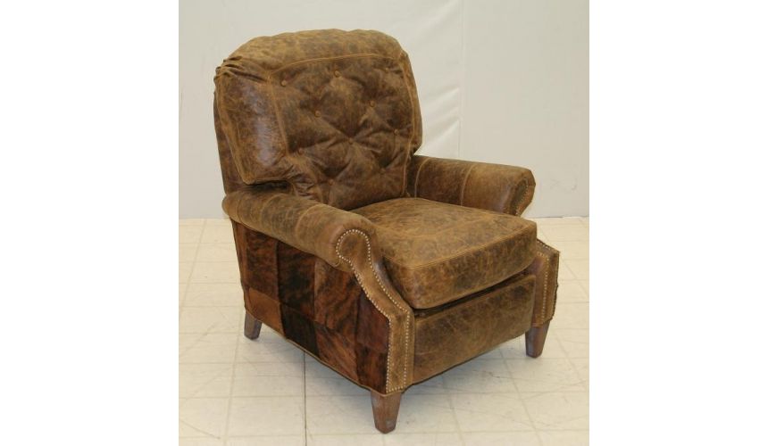 MOTION SEATING - Recliners, Swivels, Rockers Leather and Hide Recliner 861R-03