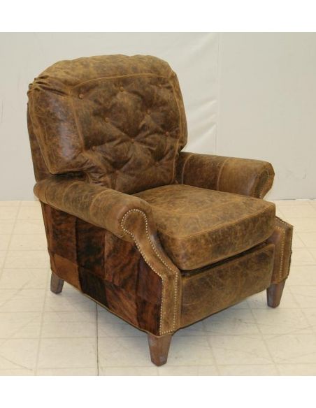 Leather and Hide Recliner 861R-03