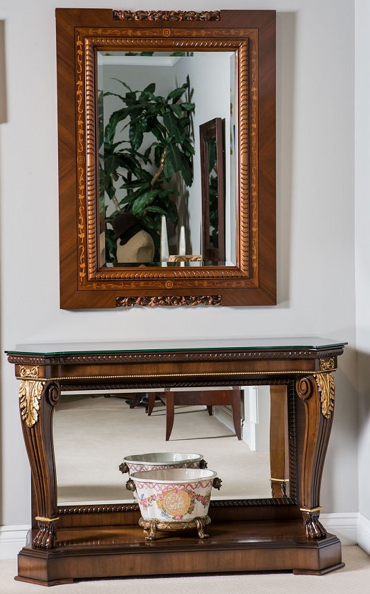 Console & Sofa Tables Console Table with Mirror