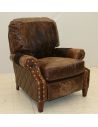 MOTION SEATING - Recliners, Swivels, Rockers Leather and Hair Hide Recliner Chair 860R-03
