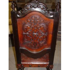 Dining Chairs Rustic Luxury Furniture Leather Side Chair 2