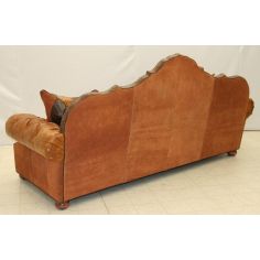 Leather tufted sofa 2