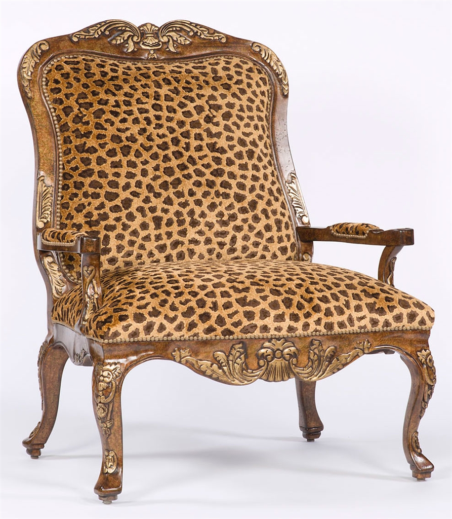 Leopard Louie Accent Chair 90 