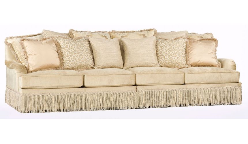 Super glam large comfy sofa