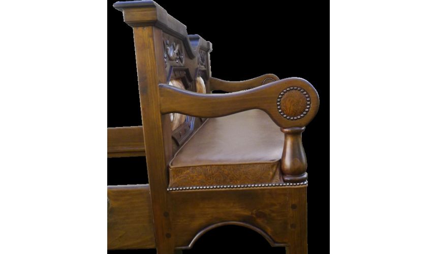 BEDS - Queen, King & California King Sizes Longhorn bed. High style western furniture. The best in cowboy decor.