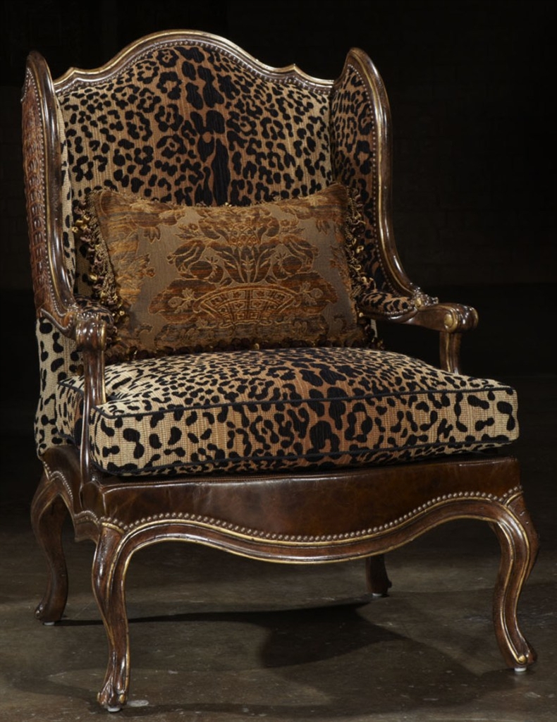 Luxury Leather & Upholstered Furniture Love My Leopard chair high end furniture