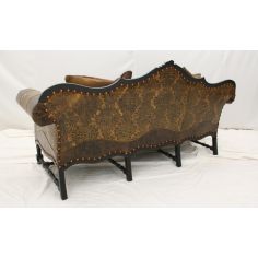 Leather Furniture Low Country Ebony Sofa 2