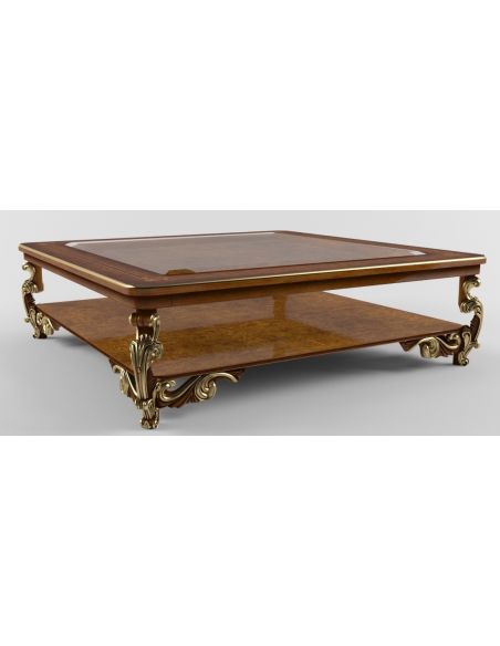 Furniture Masterpieces Big Square Table for Living Room