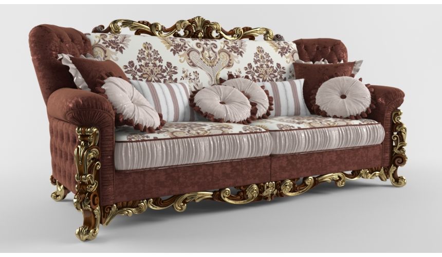 SOFA, COUCH & LOVESEAT Living Room Sofa 3/P