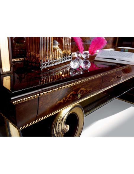 Entertainment Centers, TV Consoles, Pop Ups TV Holder plus Cabinet Curved Legs