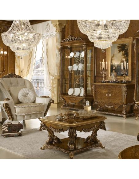 SETTEES, CHAISE, BENCHES White Upholstered Armchair for Living Room