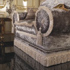 SOFA, COUCH & LOVESEAT 2 Person Sofa Velvet Embroidered 2