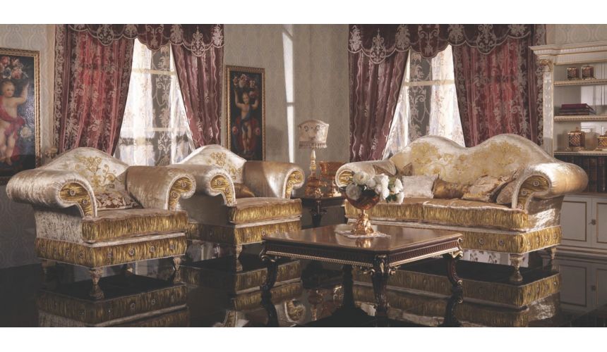 SOFA, COUCH & LOVESEAT Sofa 2P Velvet Finish