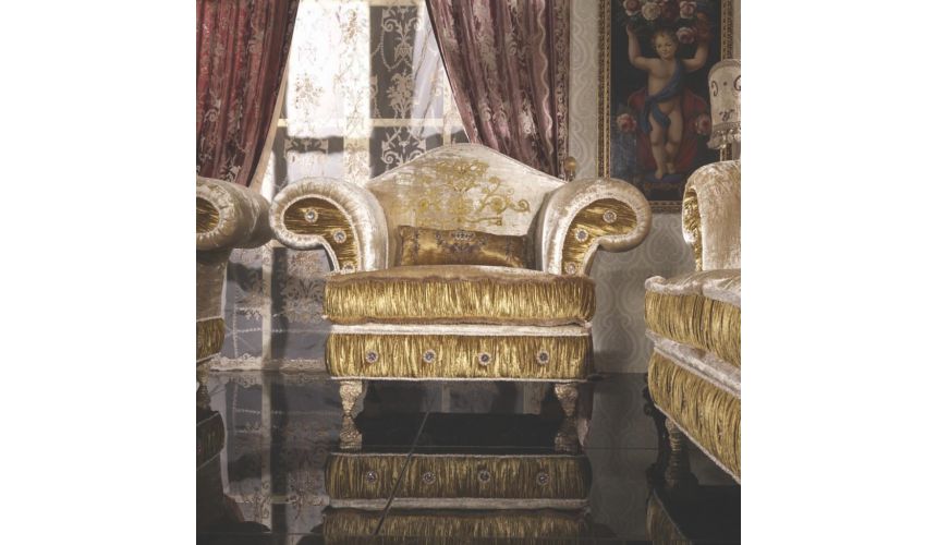 SOFA, COUCH & LOVESEAT Sofa 2P Velvet Finish