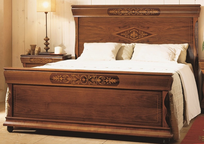 BEDS - Queen, King & California King Sizes Panel Bed with Nightstand