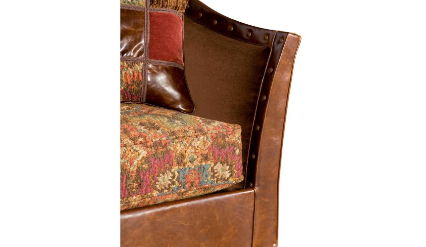 SOFA, COUCH & LOVESEAT 3 People Curved Sofa Contoured Backrest