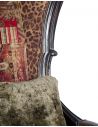 Luxury Leather & Upholstered Furniture Cheetah Printed Lounge Chair