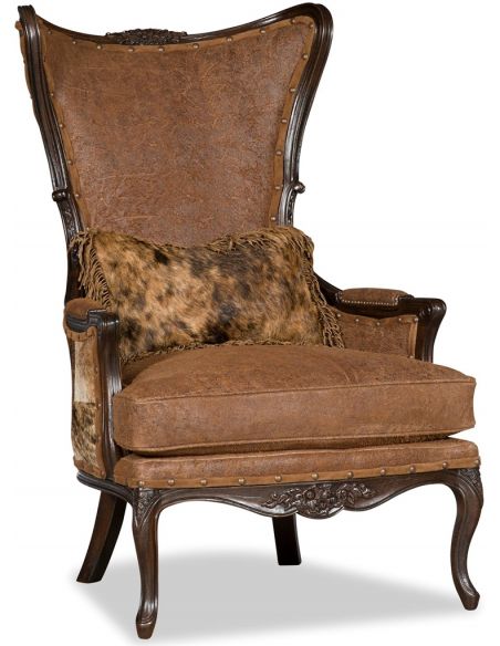 Saddle Brown Lounge Chair