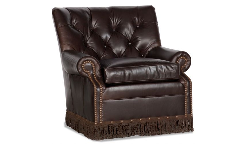 cream leather recliners