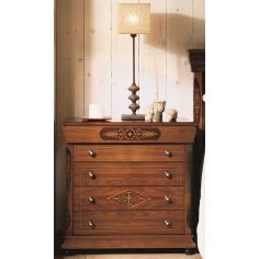 LUXURY BEDROOM FURNITURE Four-Drawer Bedside Chest