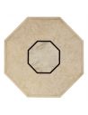 Round and Oval Coffee tables Octagonal Limed Acacia Coffee Table