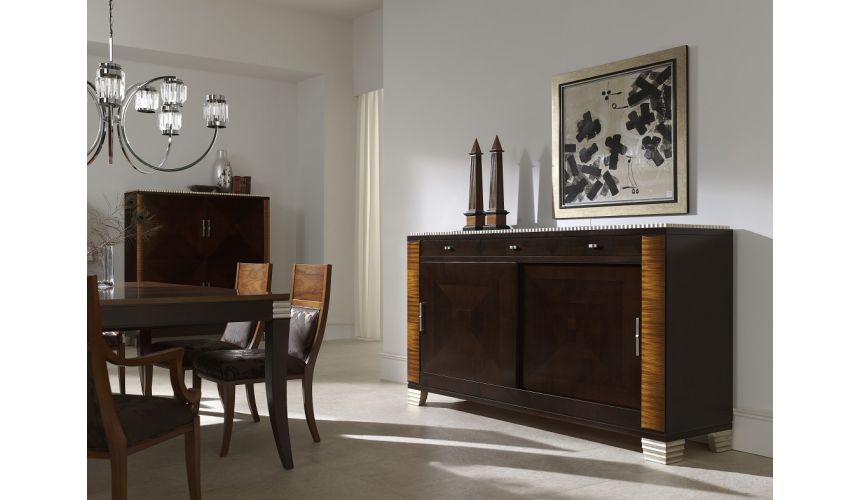 Breakfronts & China Cabinets Designer Dining Sideboard