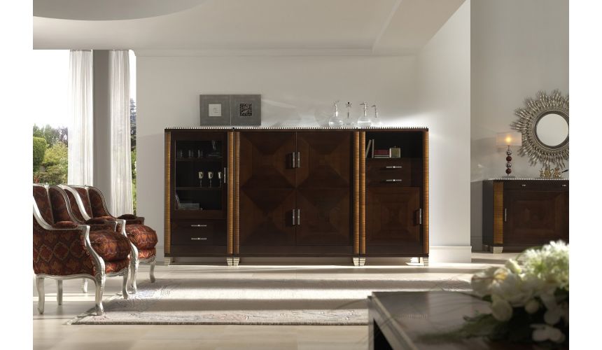 Breakfronts & China Cabinets Large Dining Sideboard