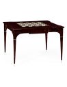 Game Card Tables & Game Chairs Classic Backgammon and Chess Table