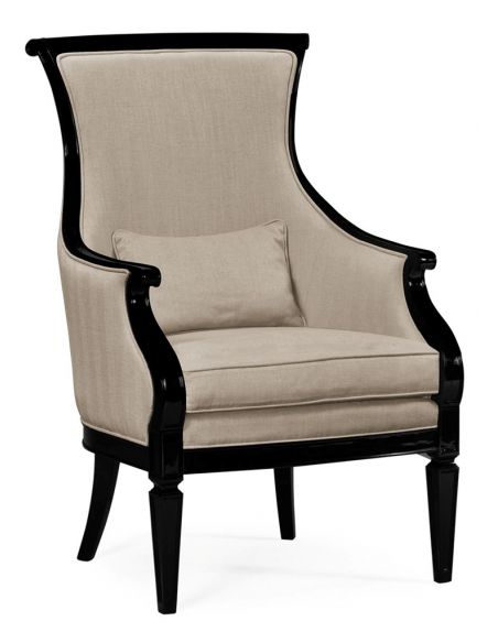 Classic Upholstered Occasional Armchair