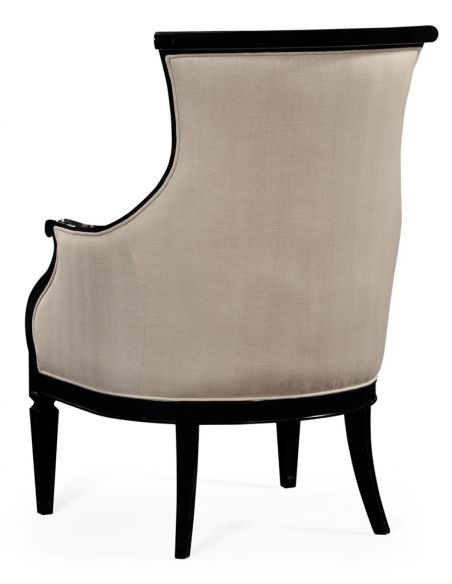 CHAIRS, Leather, Upholstered, Accent Classic Upholstered Occasional Armchair