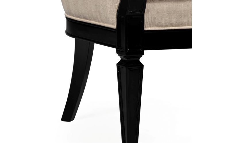 CHAIRS, Leather, Upholstered, Accent Classic Upholstered Occasional Armchair