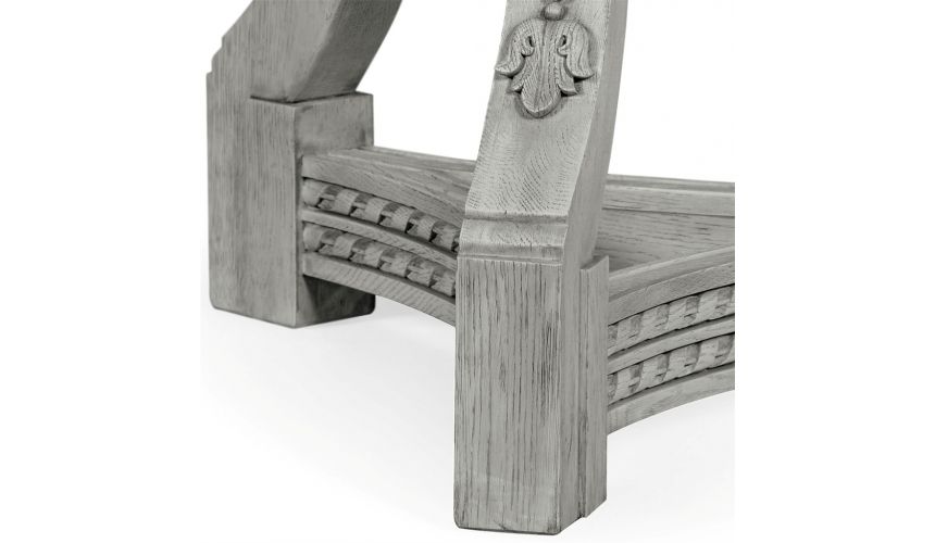 Foyer and Center Tables Round Elegant White Center Table with Marble Top