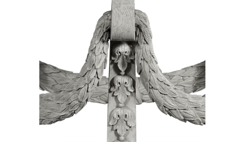 Foyer and Center Tables Round Elegant White Center Table with Marble Top