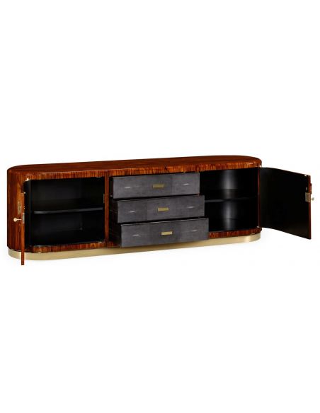 Entertainment Centers, TV Consoles, Pop Ups Modern Rosewood Television Entertainment Unit