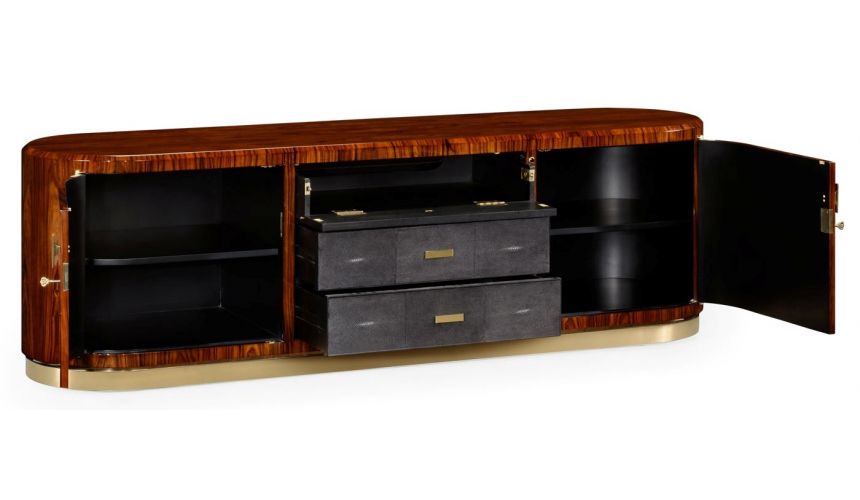 Entertainment Centers, TV Consoles, Pop Ups Modern Rosewood Television Entertainment Unit