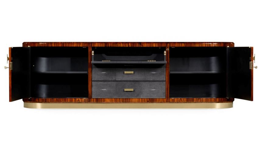 Entertainment Centers, TV Consoles, Pop Ups Modern Rosewood Television Entertainment Unit