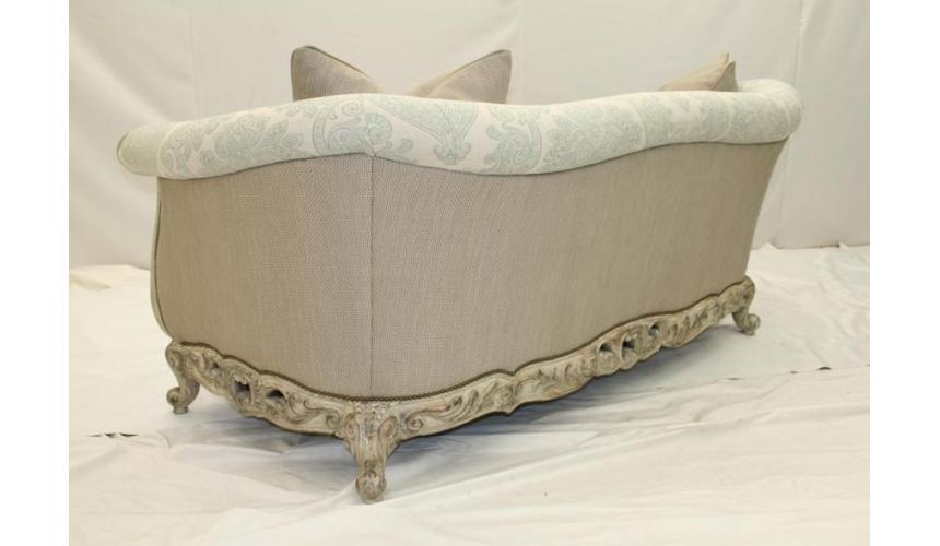 Luxury  Comfort Sofa, Carved Frame 11