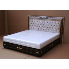 BEDS - Queen, King & California King Sizes Bedroom set from our King Louis Collection Boulle marquetry work