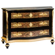 BEDS - Queen, King & California King Sizes Bedroom set from our King Louis Collection Boulle marquetry work 2