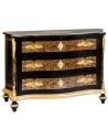 BEDS - Queen, King & California King Sizes Bedroom set from our King Louis Collection Boulle marquetry work