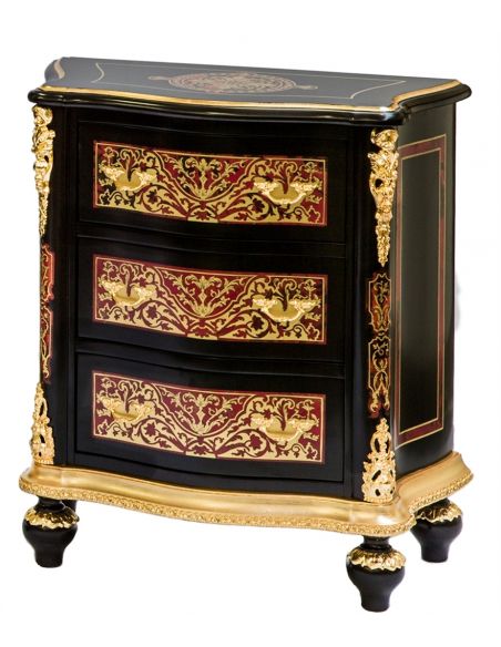 Furniture Masterpieces Chest of drawers from our King Louis Collection Boulle marquetry work