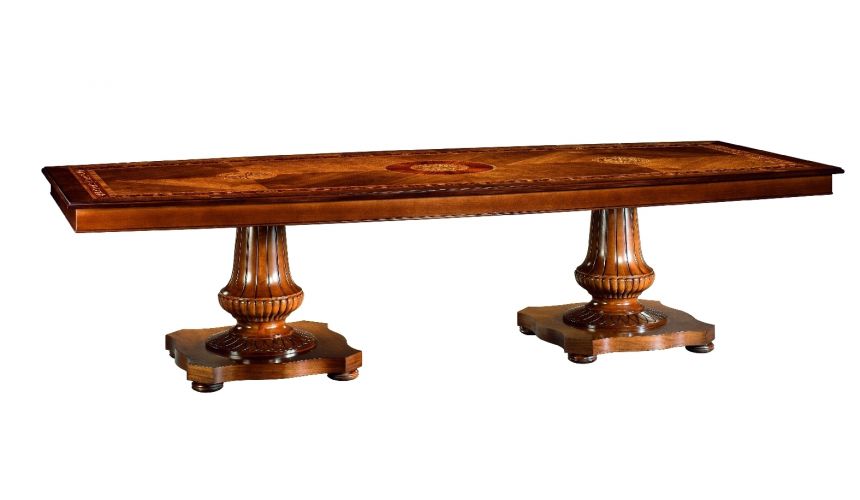 Dining Tables 11 Luxury dining furniture. Exquisite marquetry and detail work.