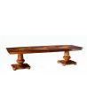 Dining Tables 12 Luxury extending dining table. Exquisite marquetry