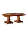 Dining Tables 12 Luxury extending dining table. Exquisite marquetry