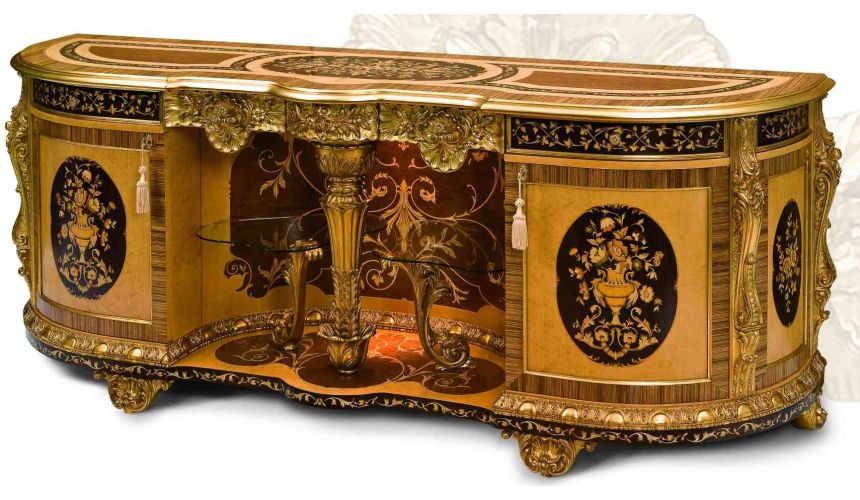 Dining Tables 11 Luxury dining furniture. Exquisite Empire style dining set.