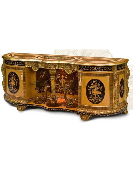 Dining Tables 11 Luxury dining furniture. Exquisite Empire style dining set.