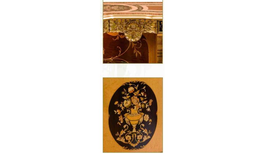 Breakfronts & China Cabinets 11 Luxury furniture. Exquisite empire style dining breakfront.