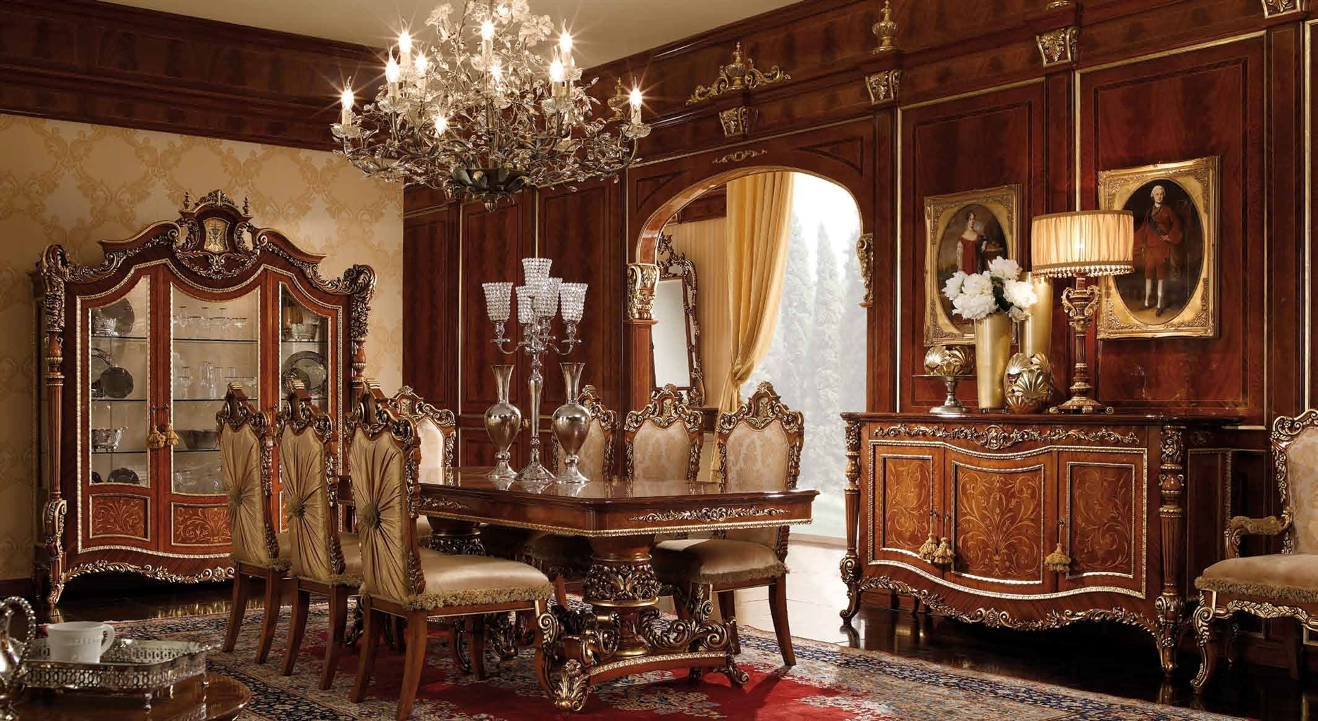 high end formal dining room sets