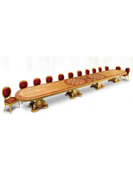 Dining Tables Luxury handmade furniture. Empire Style dining table